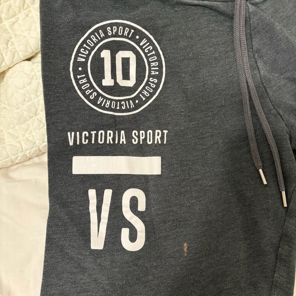 VSX Sport gray & white sweat pants - Picture 2 of 4